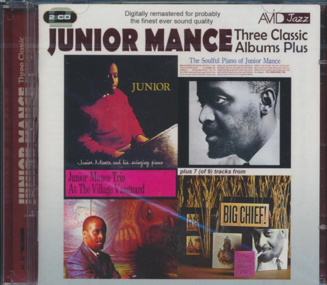 JUNIOR MANCE - Three Classic Albums Plus (Junior / The Soulful Piano O