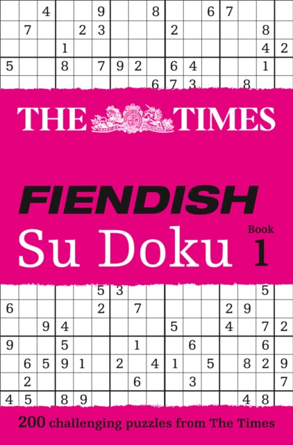 Times Fiendish Su Doku Book 1 : 200 Challenging Puzzles from the Times
