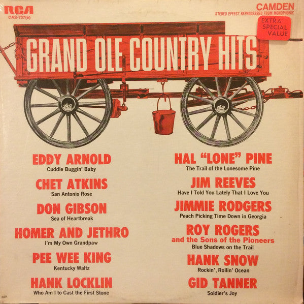 Various - Grand Ole Country Hits - Used Vinyl Record