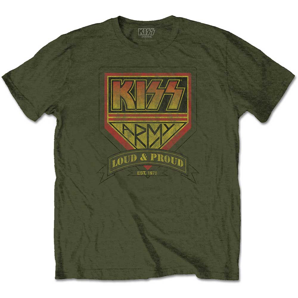 KISS - tshirt - Unisex - Short Sleeves - Small