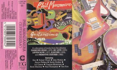 Phil Manzanera - Guitarissimo - Used Cassette