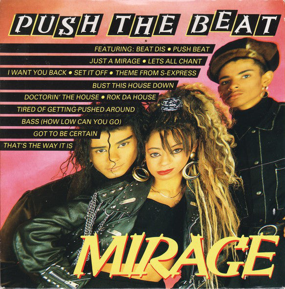 Mirage - Push The Beat - Used Vinyl Record 7"