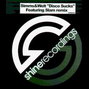 Alan Simms - Disco Sucks - Used Vinyl Record 12"