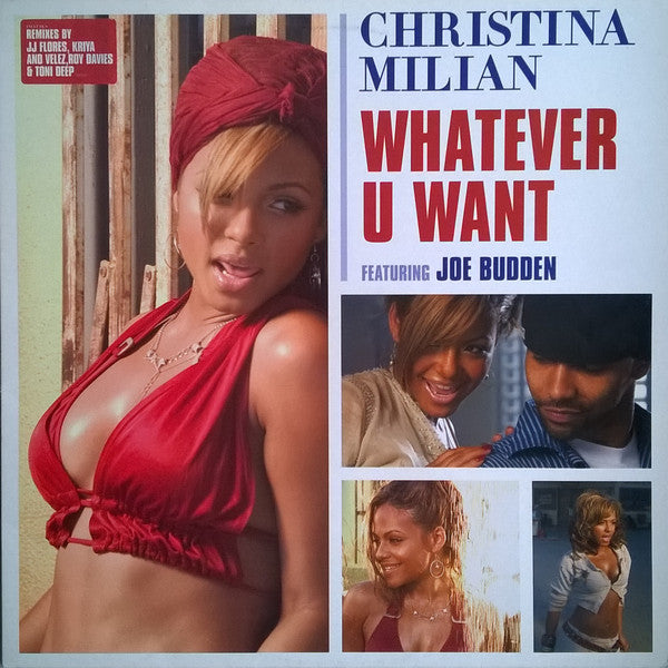 Christina Milian - Whatever U Want - Used Vinyl Record 12"