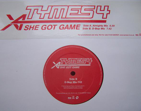 Tymes 4 - She Got Game - Used Vinyl Record 12"