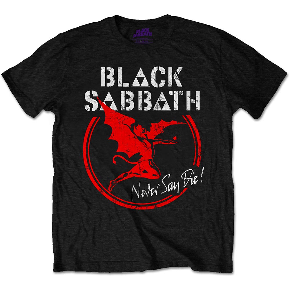 Black Sabbath - tshirt - Unisex - Short Sleeves - Large