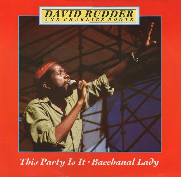 David Rudder - This Party Is It / Bacchanal Lady - Used Vinyl Record