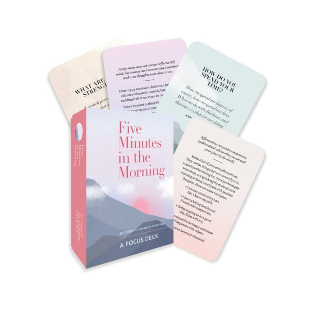 Aster - Five Minutes in the Morning: A Focus Card Deck : 50 Cards to C