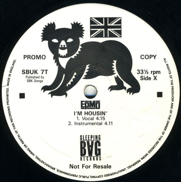 EPMD - I'm Housin' - Used Vinyl Record 12"