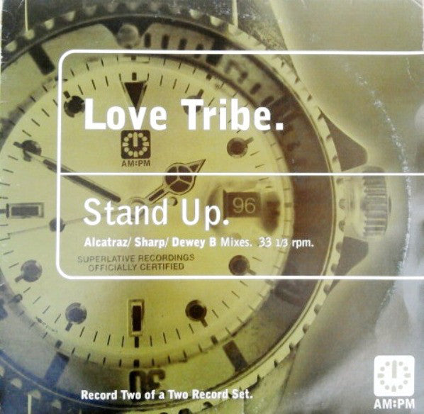 Love Tribe - Stand Up (Alcatraz / Sharp / Dewey B Mixes) - Used Vinyl