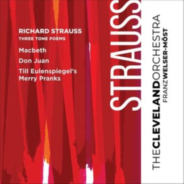 CLEVELAND ORCHESTRA - RICHARD STRAUSS: THREE TONE POEMS - CD ALBUM