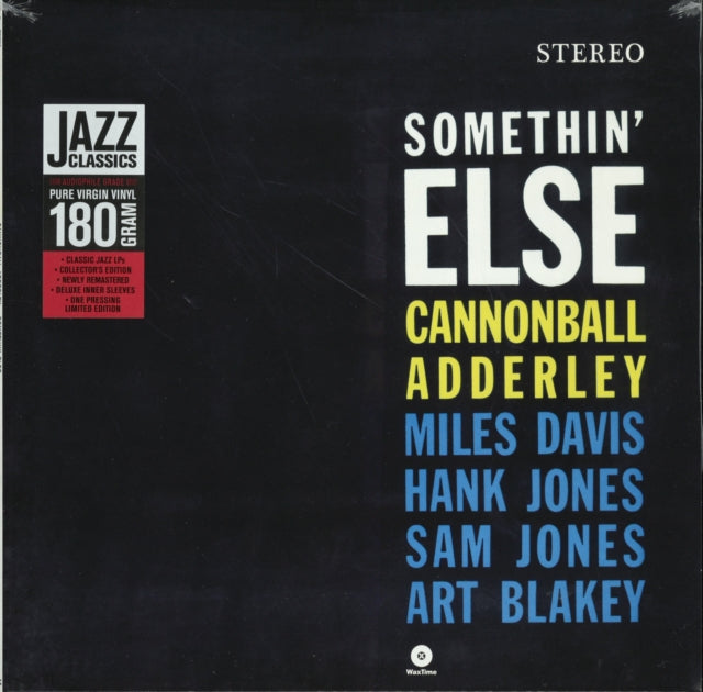 ADDERLEY - SOMETHIN ELSE - Vinyl Record