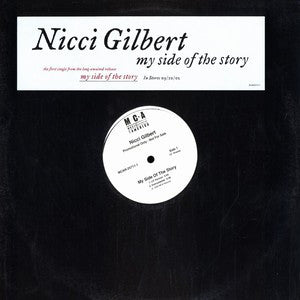 Nicci Gilbert - My Side Of The Story - Used Vinyl Record 12"