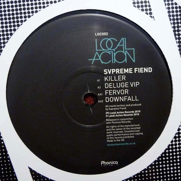 Svpreme Fiend - Killer - New Vinyl Record 12"