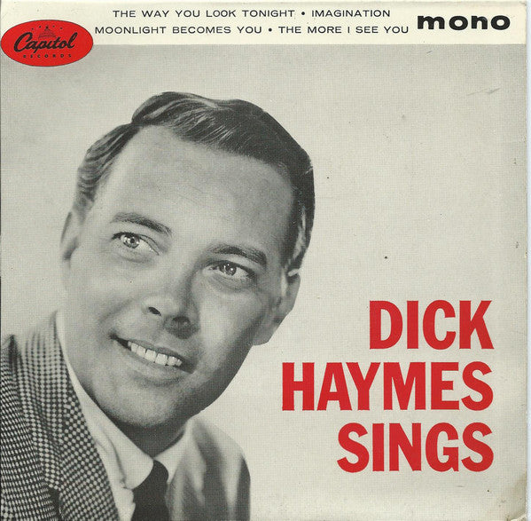 Dick Haymes - Sings - Used Vinyl Record 7"