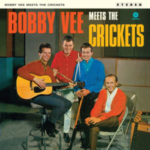 BOBBY VEE - MEETS THE CRICKETS & 2 BONUS T - Vinyl Record