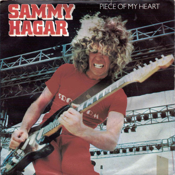Sammy Hagar - Piece Of My Heart - Used Vinyl Record 7"