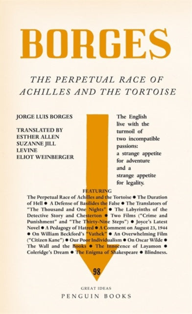 Jorge Luis Borges - Perpetual Race of Achilles and the Tortoise - Pape