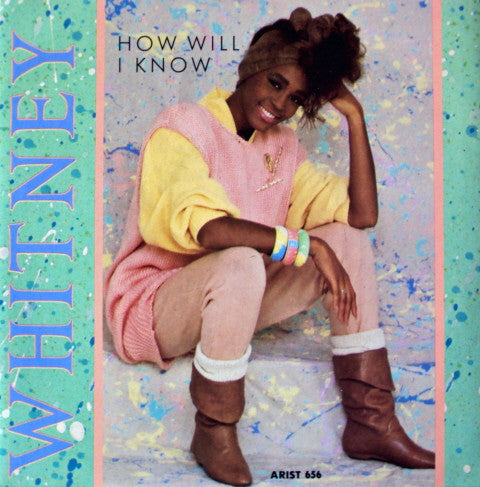 Whitney Houston - How Will I Know - Used Vinyl Record 7"