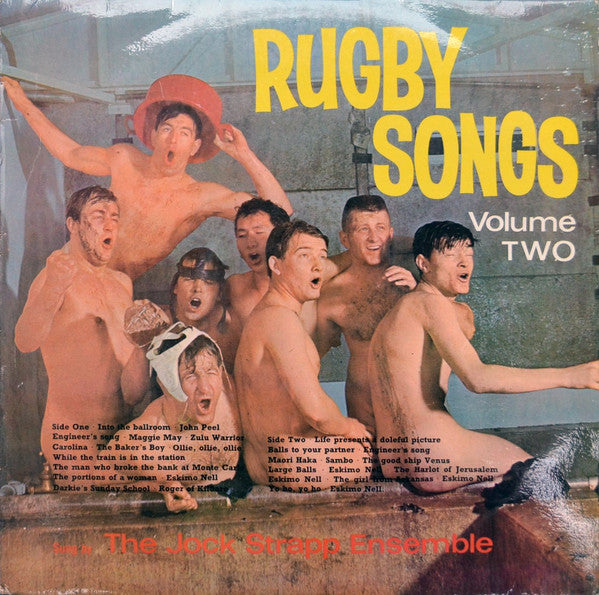 Jock Strapp Ensemble - Rugby Songs Volume Two - Used Vinyl Record