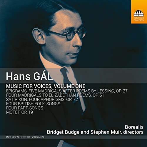 HANS GAL - GAL:MUSIC FOR VOICES, VOL. 1 - CD