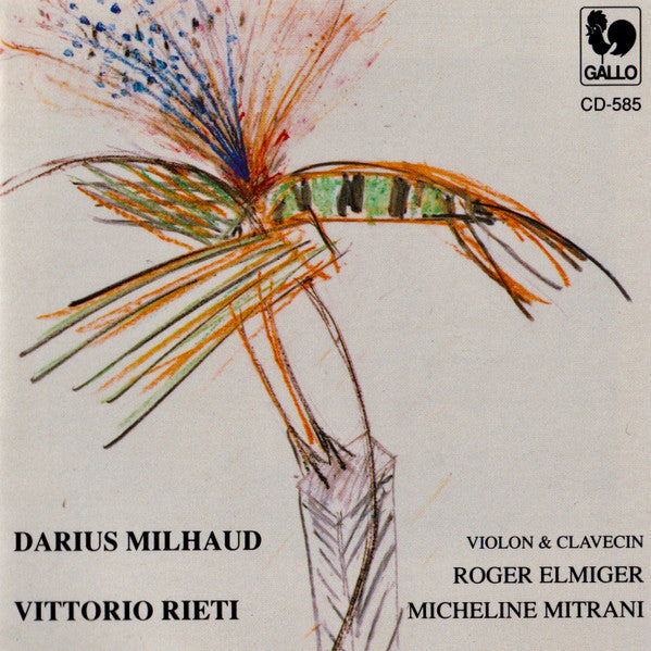 Roger Elmiger - Violon & Clavecin - Used CD