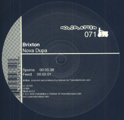 Brixton - Nova Dupa - Used Vinyl Record 12"