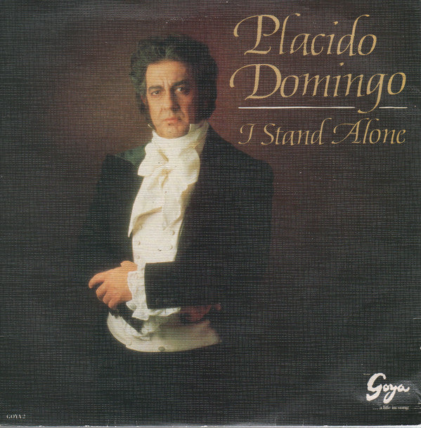 Placido Domingo - I Stand Alone - Used Vinyl Record 7"