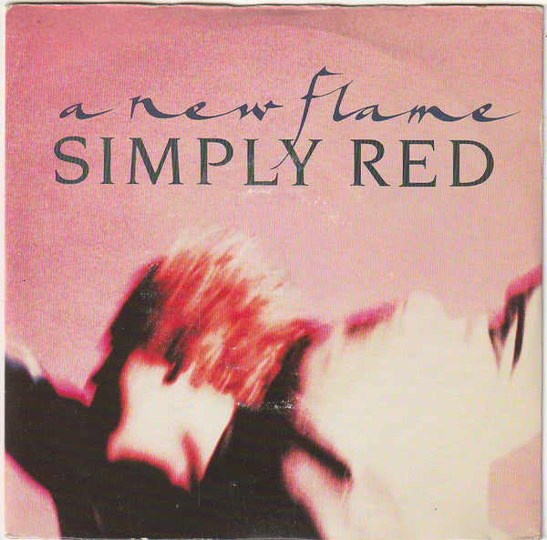 Simply Red - A New Flame - Used Vinyl Record 7"