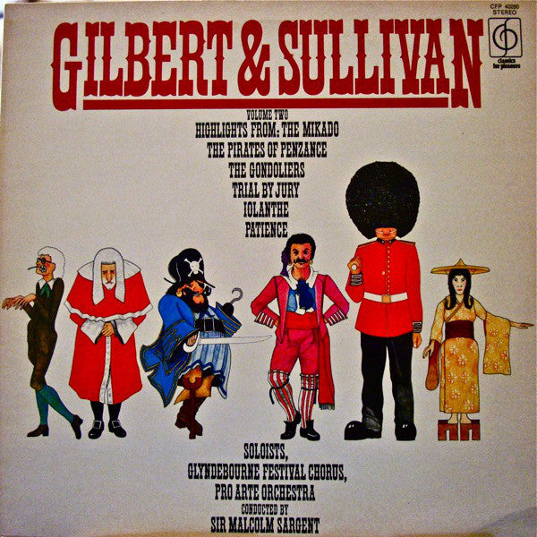 Gilbert & Sullivan - Volume Two - Used Vinyl Record