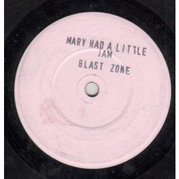 Blast Zone - Mary Had A Little Jam - Used Vinyl Record 7"