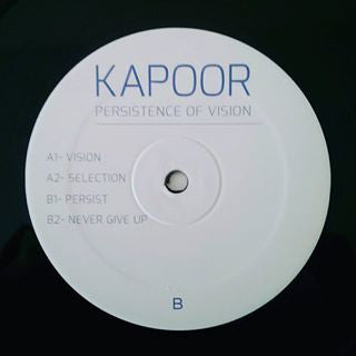 Kapoor - Persistence Of Vision - New Vinyl Record 12"