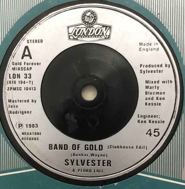 Sylvester - Band Of Gold - Used Vinyl Record 7"