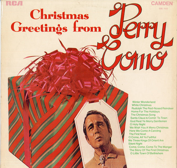 Perry Como - Christmas Greetings From - Used Vinyl Record