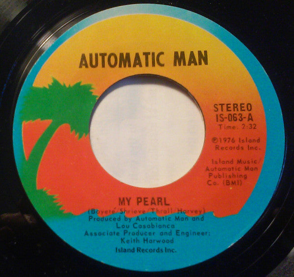 Automatic Man - My Pearl / Newspapers - Used Vinyl Record 7"