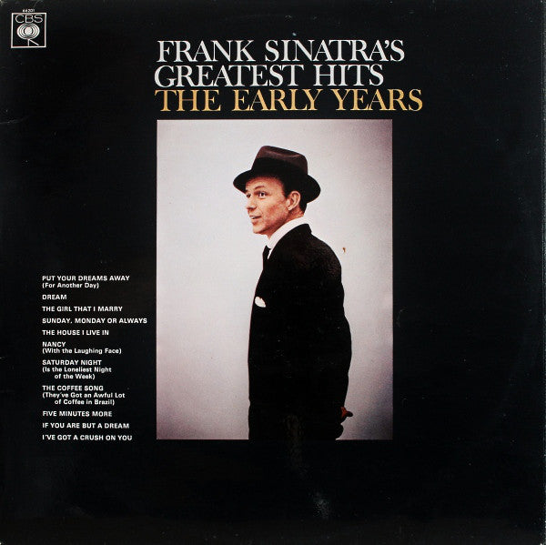 Frank Sinatra - 's Greatest Hits The Early Years - Used Vinyl Record