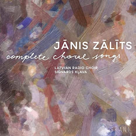 LATVIAN RADIO CHOIR - ZALITS COMPLETE CHORAL SONGS - CD