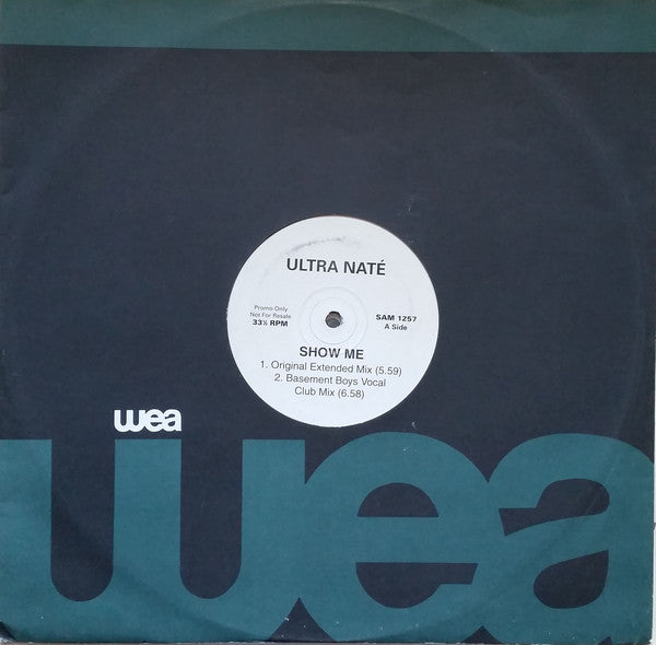 Ultra Nate - Show Me - Used Vinyl Record 12"