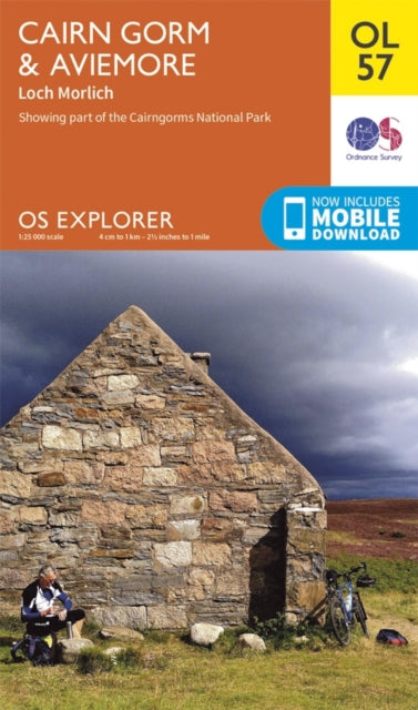 Ordnance Survey - Cairn Gorm & Aviemore, Loch Morlich : OL 57 - New Sh