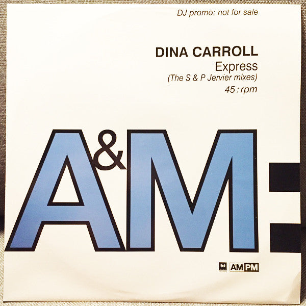Dina Carroll - Express (The S & P Jervier Mixes) - Used Vinyl