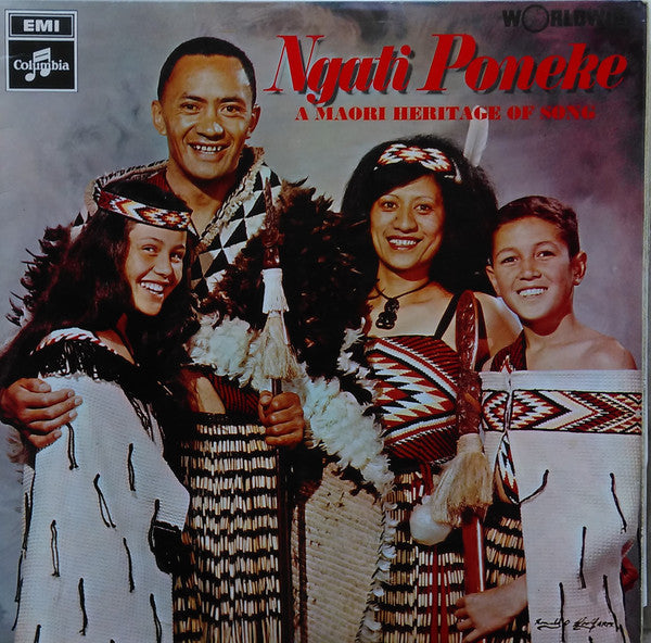 Ngati Poneke Young M - A Maori Heritage Of Song - Used Vinyl Record