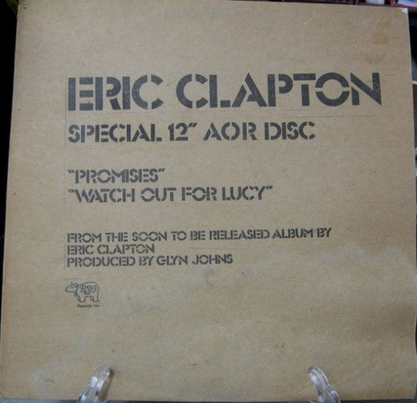 Eric Clapton - Promises - Used Vinyl Record 12"
