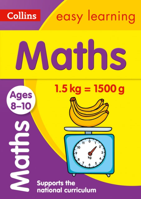 Collins Easy Learnin - Maths Ages 8-10 - Paperback