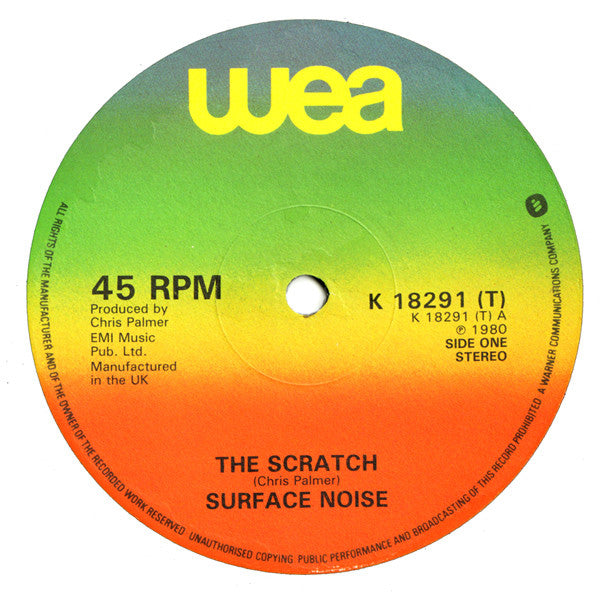 Surface Noise - Scratch - Used Vinyl Record 12"