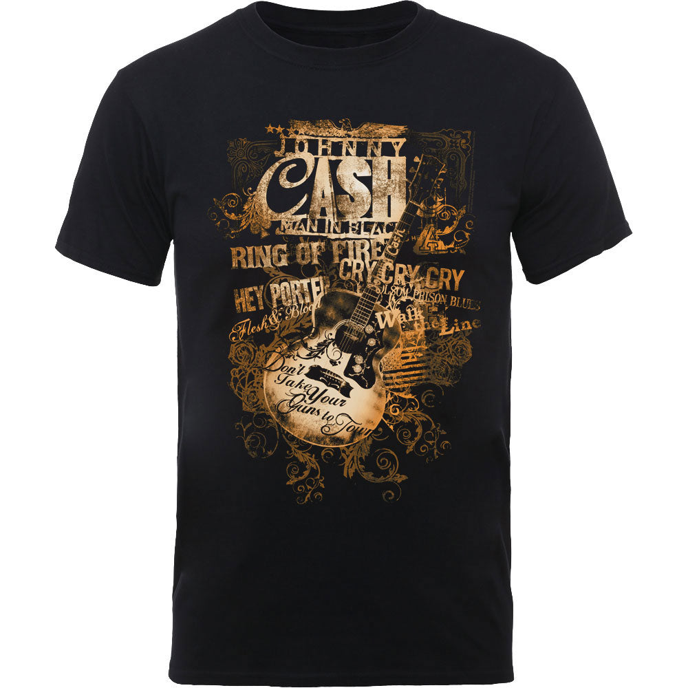 Johnny Cash - tshirt - Unisex - Short Sleeves - Medium