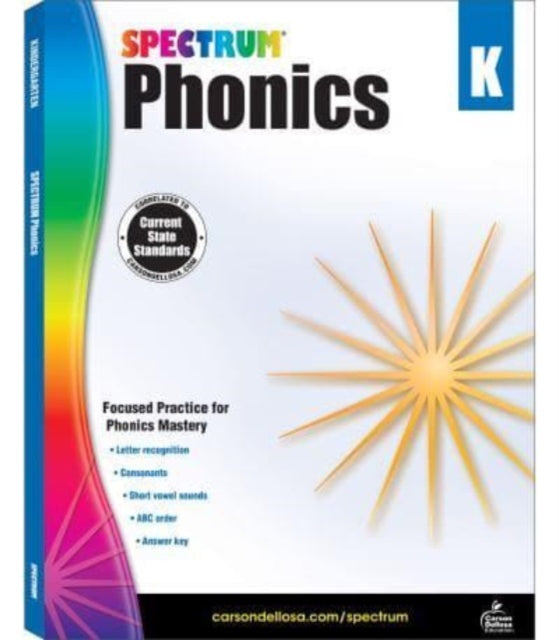 Spectrum - Phonics Grade K - New Paperback