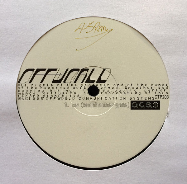 Offworld Communicati - Net - Used Vinyl Record 12"