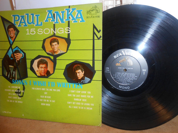 Paul Anka - Songs I Wish I'd Written - Used Vinyl Record