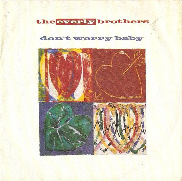Everly Brothers - Don't Worry Baby - Used Vinyl Record 7"