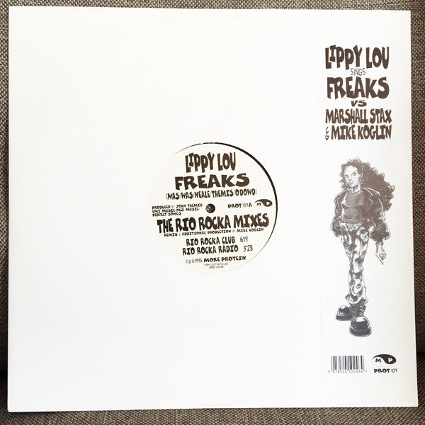 Lippy Lou - Freaks - Used Vinyl Record 12"